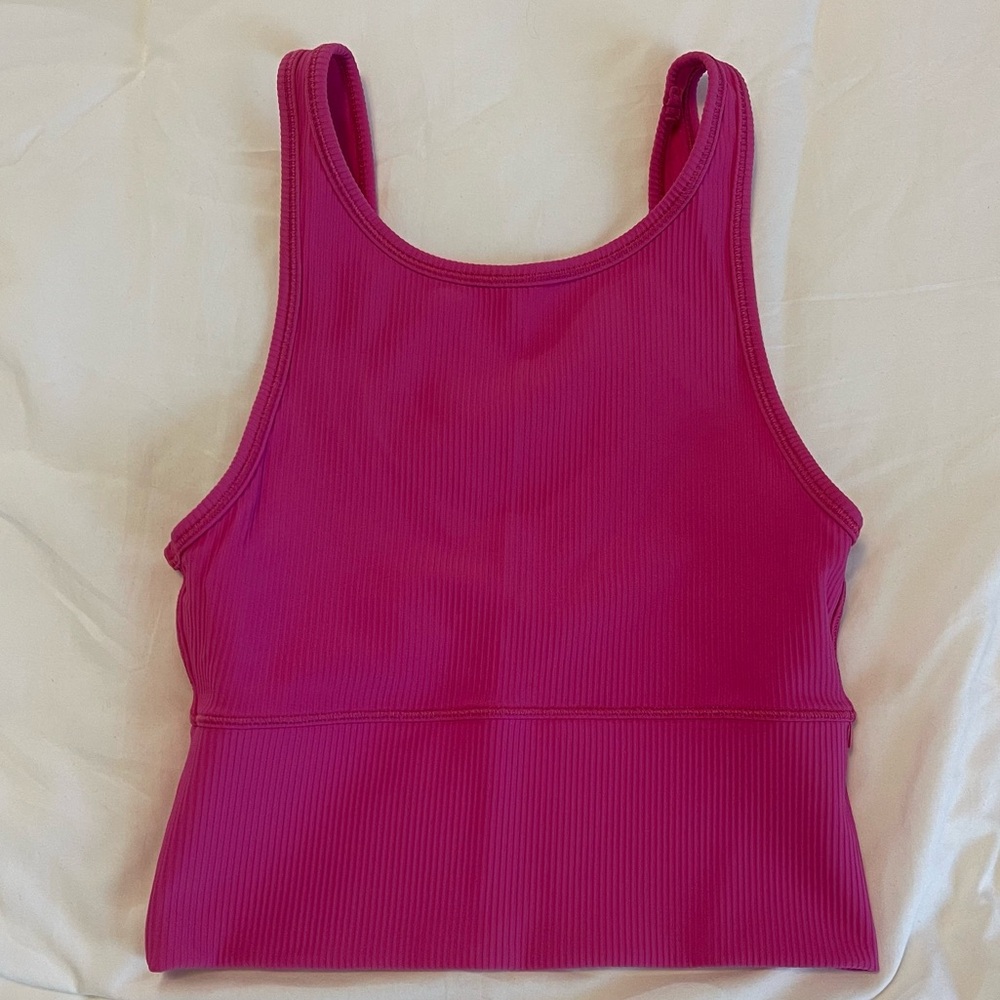 Lululemon Power Pivot Tank Top Ribbed